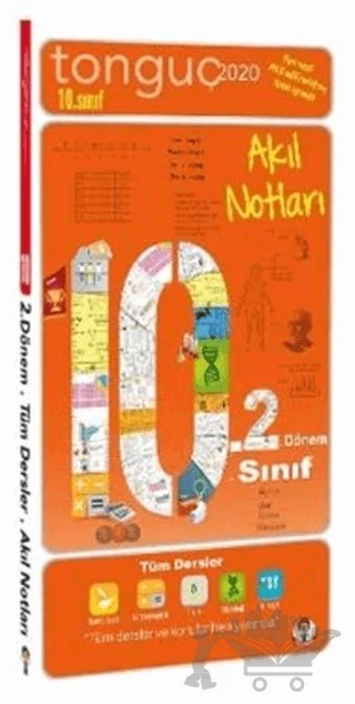 Tonguç 10. Sınıf 2. Dönem Akıl Notları – Kolektif – Tonguç Akademi kitap kapağı