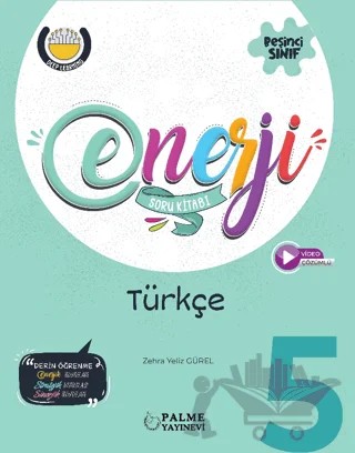 5. Sınıf Enerji Türkçe Soru Kitabı – Zehra Yeliz Gürel – Palme Yayınları kitap kapağı