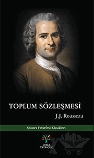 Toplum Sözleşmesi – Jean-Jacques Rousseau – Litera Yayıncılık kitap kapağı