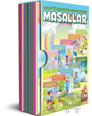 Çocuklara Ünlü Masallar Seti – Kolektif – En Kitap kitap kapağı