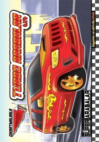 Turbo Arabalar 4x4 - Süper Arabalar – Kolektif – Revzen Kitap kitap kapağı