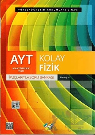 AYT Kolay Fizik Soru Bankası – Kolektif – Fdd Yayınları kitap kapağı