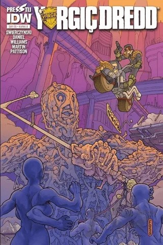 Yargıç Dredd Sayı: 5 - Kapak B – Presstij Kitap kitap kapağı