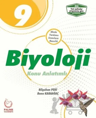 Palme 9. Sınıf Biyoloji Konu Anlatımlı – Banu Karaağaç, Bilgehan Peri – Palme Yayınları kitap kapağı