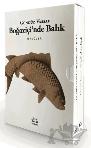 Boğaziçi'nde Balık - İstanbul'da Kedi (2 Kitap Kutulu Set) – Gündüz Vassaf – İletişim Yayınevi kitap kapağı