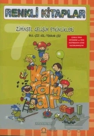 Renkli Kitaplar - 7 Zihinsel Gelişim Etkinlikleri – Ayşin Bumin – Angora Kitapları kitap kapağı