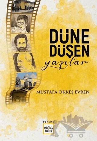 Düne Düşen Yazılar – Mustafa Ökkeş Evren – Nar Yayınları kitap kapağı