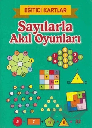 Sayılarla Akıl Oyunları - Eğitici Kartlar – Kolektif – Teleskop Popüler Bilim kitap kapağı