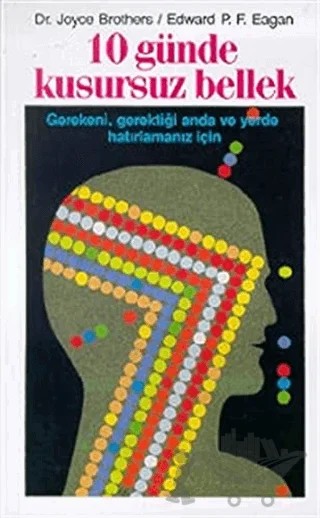 10 Günde Kusursuz Bellek – Joyce Brothers – Cep Kitapları kitap kapağı