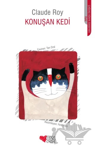Konuşan Kedi – Claude Roy – Can Çocuk Yayınları kitap kapağı
