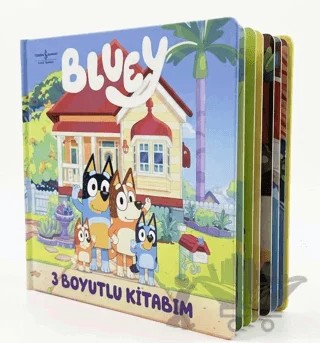 Bluey – 3 Boyutlu Kitabım – Kolektif – İş Bankası Kültür Yayınları kitap kapağı