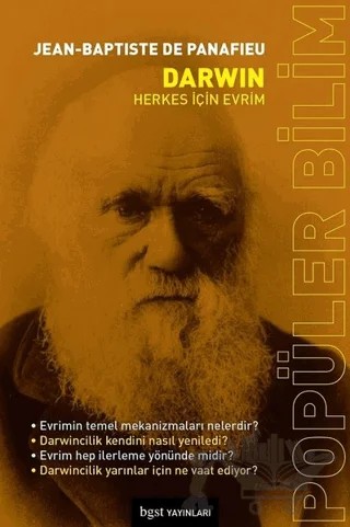Darwin - Herkes İçin Evrim – Jean-Baptiste de Panafieu – Bgst Yayınları kitap kapağı