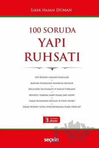 100 Soruda Yapı Ruhsatı – İlker Hasan Duman – Seçkin Yayıncılık kitap kapağı