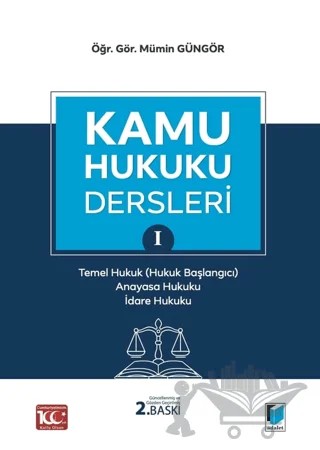 Kamu Hukuku Dersleri I – Mümin Güngör – Adalet Yayınevi kitap kapağı