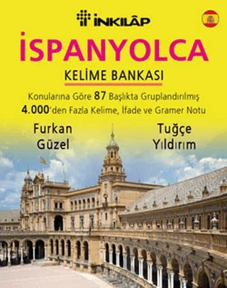 İspanyolca Kelime Bankası – Tuğçe Yıldırım – İnkılap Kitabevi kitap kapağı