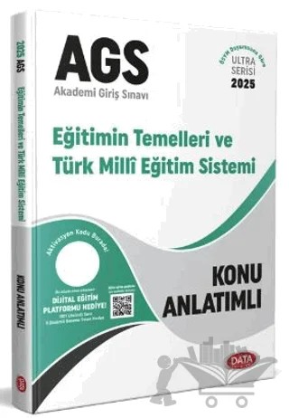 2025 MEB AGS Eğitimin Temelleri Türk Milli Eğitim Sistemi Tamamı Çözümlü Soru Bankası – Kolektif – Data Yayınları kitap kapağı