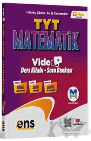 TYT Matematik Video Ders Notları ve Soru Bankası – Kolektif – ENS Yayınları kitap kapağı