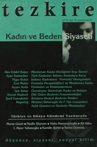 Tezkire Dergisi Sayı: 19 – Tezkire Dergisi kitap kapağı