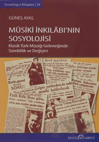 Musiki İnkılabının Sosyolojisi – Güneş Ayas – Doğu Kitabevi kitap kapağı