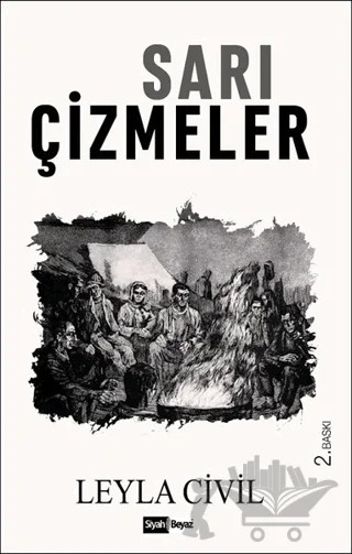 Sarı Çizmeler – Leyla Civil – Siyah Beyaz Yayınları kitap kapağı
