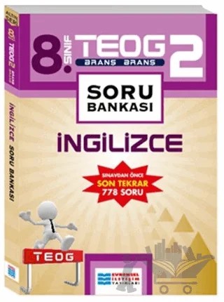 8. Sınıf TEOG 2 İngilizce Soru Bankası – Kolektif – Evrensel İletişim Yayınları kitap kapağı