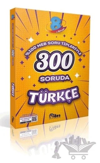 8. Sınıf 300 Soruda Türkçe – Kolektif – Fides Yayıncılık kitap kapağı