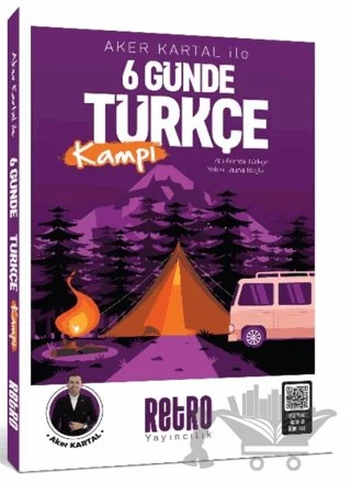 Aker Kartal İle 6 Günde Türkçe Soru Kampı – Aker Kartal – Retro Yayıncılık kitap kapağı