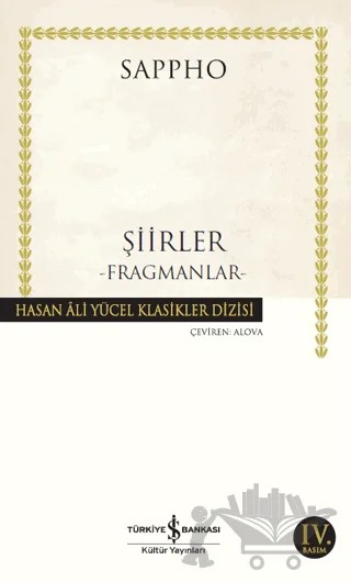Fragmanlar – Sappho – İş Bankası Kültür Yayınları kitap kapağı