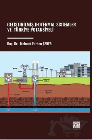 Geliştirilmiş Jeotermal Sistemler Ve Türkiye Potansiyeli – Mehmet Furkan Şener – Gazi Kitabevi kitap kapağı