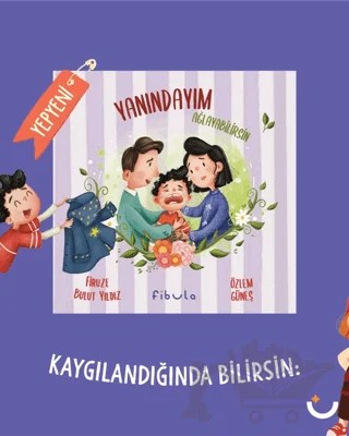 Yanındayım Ağlayabilirsin – Firuze Bulut Yıldız – Fibula Yayıncılık kitap kapağı