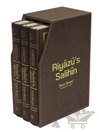 Riyazüs Salihin 3 Cilt Özel Tasarım-Taba – İmam Nevevi – Semerkand Yayınları kitap kapağı