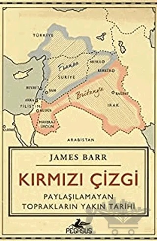 Kırmızı Çizgi – James Barr – Pegasus Yayınları kitap kapağı