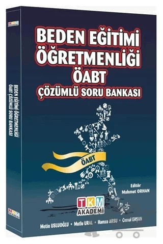 2022 ÖABT Beden Eğitimi Öğretmenliği Soru Bankası Çözümlü – Metin Usluoğlu, Mutlu Ural, Hamza Arsu, Cemal Erşen – TKM Akademi kitap kapağı