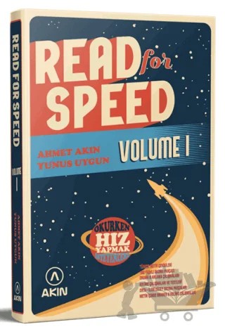 YDS Read For Speed Volume-1 Okuma Kitabı – Ahmet Akın – Akın Dil Eğitim kitap kapağı