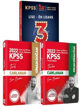 2022 Hangi KPSS Tarih Türkçe Soru Bankası - Yargı Lise Ön Lisans Muhteşem 3 Deneme KPSS Seti 16 – Kolektif – Hangi KPSS Yayınları kitap kapağı