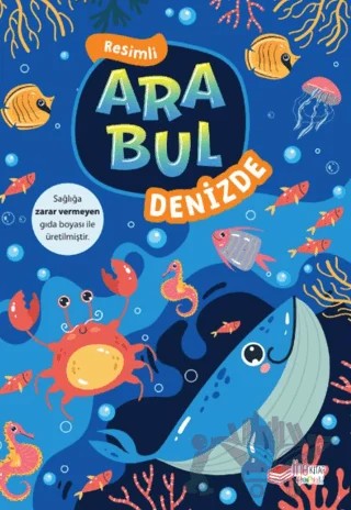 Ara Bul Resimli Bulmacalar - Denizde – Sevda Yardımcı – The Kitap Çocuk kitap kapağı