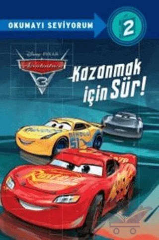 Arabalar 3 Kazanmak İstiyorum - Okumayı Seviyorum – Kolektif – Doğan Egmont Yayıncılık kitap kapağı