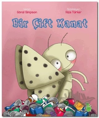 Bir Çift Kanat – Gönül Simpson – Yeşil Dinozor kitap kapağı