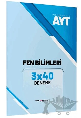 2023 AYT Fen Bilimleri 3x40 Deneme – Kolektif – Marka Yayınları kitap kapağı