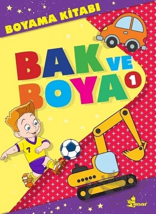 Bak ve Boya - 1 – Kolektif – Çınar Yayınları kitap kapağı