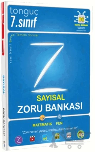7. Sınıf Sayısal Zoru Bankası – Kolektif – Tonguç Akademi kitap kapağı