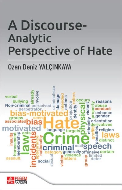 A Discourse-Analytic Perspective of Hate – Analytic Perspective of Hate – Pegem Akademi Yayıncılık kitap kapağı