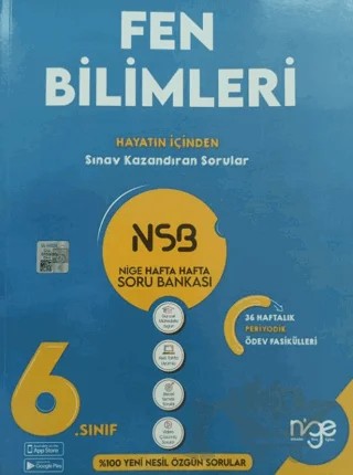 6. Sınıf NSB Fen Bilimleri – Kolektif – Startfen Yayınları kitap kapağı