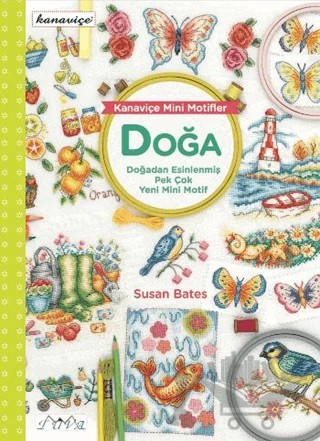 Kanaviçe Mini Motifler: Doğa – Susan Bates – Tuva Yayıncılık kitap kapağı