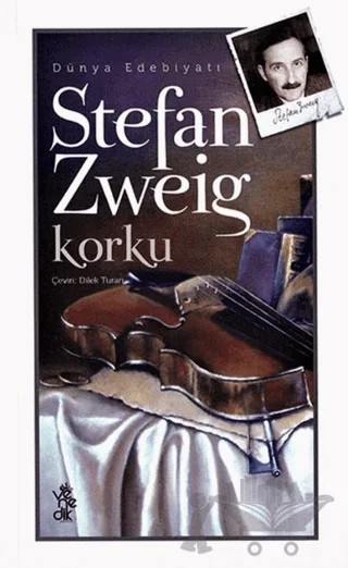 Korku – Stefan Zweıg – Venedik Yayınları kitap kapağı