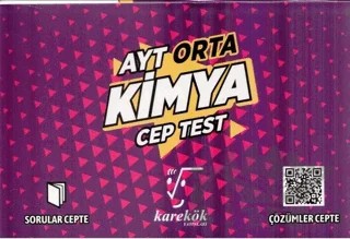 AYT Cep Test Kimya (Orta) – Kolektif – Karekök Yayıncılık kitap kapağı