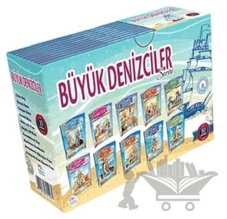 Büyük Denizciler Seti (10 Kitap Takım) – Hasan Yiğit – Maviçatı Yayınları kitap kapağı