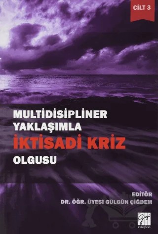 Multidisipliner Yaklaşımla İktisadi Kriz Olgusu Cilt 3 – Gülgün Çiğdem – Gazi Kitabevi kitap kapağı