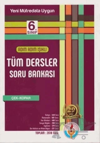 Adım Adım Işıklı 6. Sınıf Tüm Dersler Soru Bankası – Kolektif – Bilal Işıklı Yayınları kitap kapağı