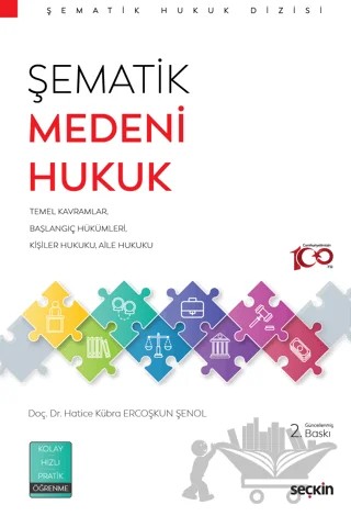 Şematik Medeni Hukuk – Hatice Kübra Ercoşkun Şenol – Seçkin Yayıncılık kitap kapağı